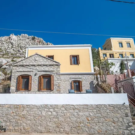 Mythos House - Seaside Retreat In Pedi Semesterbostad Symi